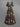 Gothic Plus Size Skull Rose Flower Print Cold Shoulder Crisscross Strappy A Line Maxi Dress
