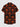 Gothic Plus Size Pumpkin Candle Chandelier Print Halloween Button Pocket Shirt For Men