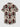 Gothic Plus Size Rose Flowers Leaf Branch Print Buttons Pocket Shirt For Men