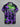 Gothic Plus Size Halloween Pumpkin Octopus Paint Splatter Print Buttons Pocket Shirt For Men