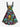 Gothic Plus Size Halloween Skulls Flowers Cake Cup Print Tank Dress