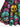 Gothic Plus Size Halloween Skulls Flowers Cake Cup Print Tank Dress