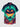 Gothic Plus Size Halloween Pumpkin Cloud Bat Print Buttons Pocket Shirt For Men