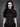 Gothic Castle Flocking Buttons Lace Trim Blouse