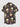 Gothic Plus Size Skulls Flowers Leaf Print Buttons Pocket Shirt For Men