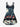 Gothic Plus Size Christmas Hat Cat Holly Light Moon Print Crisscross A Line Cami Dress