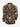 Gothic Plus Size Skull Vintage Flower Print Turn-down Collar Zipper Polo Shirt For Men