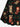 Gothic Plus Size Christmas Holly Stocking Skull Print Cinched A Line Dress