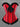 Gothic Bowknot Ruffles Two Tone Lace Up Corset