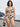 Gothic Plus Size Skull Shell Conch Starfish Print Plunging Halter Tankini Swimsuit