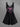 Gothic Plus Size Angel Heart Print Valentines Crisscross Strappy A Line Cami Dress