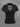Gothic Cross Floral Lace Trim Crew Neck T-shirt