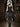 Gothic Plaid Print Lace Up Ruffles Cinched Cami Dress