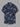 Gothic Plus Size Flower Leaf Print Button Pocket Shirt For Men