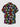 Gothic Plus Size Skull Colorful Lightning Print Button Pocket Shirt For Men