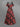 Gothic Plus Size Chain Leaf Branch Print Cold Shoulder Crisscross Strappy A Line Maxi Dress