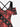 Gothic Plus Size Chain Leaf Branch Print Cold Shoulder Crisscross Strappy A Line Maxi Dress
