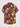 Gothic Plus Size Colorful Skull Print Button Pocket Shirt For Men