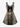 Gothic Plus Size Skeleton Octopus Print Crisscross Strappy A Line Cami Dress