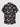 Gothic Plus Size Rose Flower Heart Print Valentines Button Pocket Shirt For Men