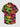 Gothic Plus Size Skull Leopard Print Button Pocket Shirt For Men