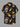 Gothic Plus Size Skull Burger French Fries Print Button Pocket Shirt For Men