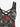 Gothic Plus Size Skull Flower Leaf Plant Print Crisscross Strappy A Line Cami Dress
