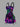 Gothic Skull Tropical Leaf Hibiscus Flower Print Hawaii Lace Up A Line Dress