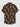 Gothic Plus Size Skull Mushroom Print Button Pocket Shirt For Men