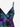 Gothic Plus Size Ombre Butterfly Print Surplice A Line Cami Dress