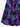 Gothic Plus Size Ombre Butterfly Print Surplice A Line Cami Dress