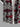 Gothic Plus Size Flower Red Wine Print Button Pocket Shirt For Men