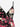 Gothic Plus Size Skulls Flowers Sea Waves Print Surplice Hawaii Cami Dress