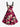Gothic Plus Size Skulls Plum Blossom Flowers Print Tank Dress