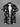 Gothic Plus Size Skulls Rose Flower Mushroom Butterfly Print Buttons Pocket Shirt For Men