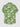 Gothic Plus Size St. Patrick's Day Cloves Leaf Skulls Print Buttons Pocket Shirt For Men