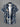 Gothic Plus Size Rabbit Moon Branch Print Easter Button Pocket Shirt For Men