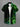 Gothic Plus Size Four Leaf Clover Branch Print St. Patrick's Day Buttons Pocket Shirt For Men