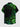 Gothic Plus Size Four Leaf Clover Branch Print St. Patrick's Day Buttons Pocket Shirt For Men