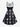 Gothic Plus Size Rabbit Print Easter Crisscross Strappy A Line Cami Dress