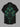 Gothic Plus Size Four Leaf Clover Print St. Patrick's Day Button Pocket Shirt For Men