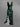 Gothic Four Leaf Clover Print St. Patrick's Day Ruffles Split Dress