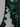 Gothic Four Leaf Clover Print St. Patrick's Day Ruffles Split Dress