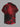 Gothic Plus Size Ombre Flower Branch Print Button Pocket Shirt For Men