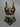 Gothic Tropical Leaf Flower Heart Print Lace Up Tankini Swimsuit (Adjustable Shoulder Strap)