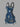 Gothic Skeleton Cablecar Moon Print Lace Up A Line Dress