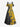 Gothic Plus Size Flower Print Cold Shoulder Crisscross Strappy A Line Maxi Dress