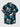 Gothic Plus Size Skull Shell Jewelry Print Button Pocket Shirt For Men