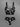 Gothic Jellyfish Flower Print Lace Up Tankini Swimsuit (Adjustable Shoulder Strap)