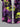 Gothic Plus Size Paint Drop Leopard Skull Print Button Pocket Shirt For Men